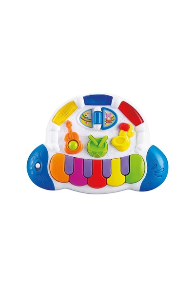 Іграшка музична "Піаніно" колір різнокольоровий ЦБ-00204529 SKT000876369 фото