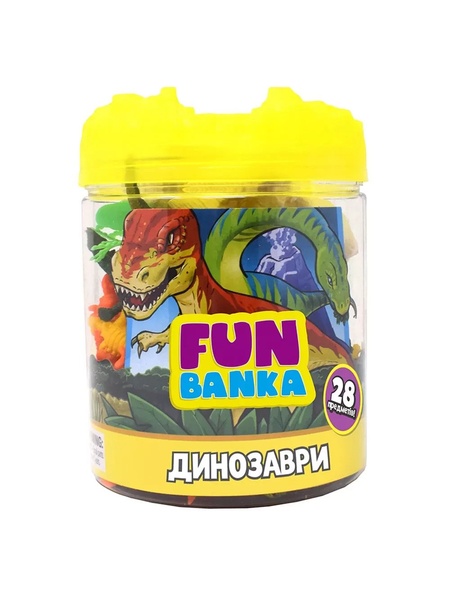 Ігровий набір "Динозаври", 28 предметів колір різнокольоровий ЦБ-00216638 SKT000901045 фото