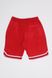 Мужские спортивные шорты 52 цвет красный ЦБ-00191775 SKT000846824 фото 1