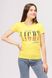 Жіноча футболка 48 колір жовтий ЦБ-00191987 SKT000847673 фото 2