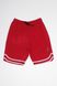 Мужские спортивные шорты 52 цвет красный ЦБ-00191775 SKT000846824 фото 2
