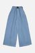 Джинси wide leg для дівчинки колір блакитний 134 ЦБ-00269541 фото 1