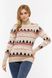 Жіночий светр 46 колір бежевий ЦБ-00203369 SKT000874008 фото 1