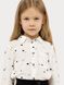 Блуза длинный рукав для девочки 116 цвет белый ЦБ-00222558 SKT000915559 фото 2