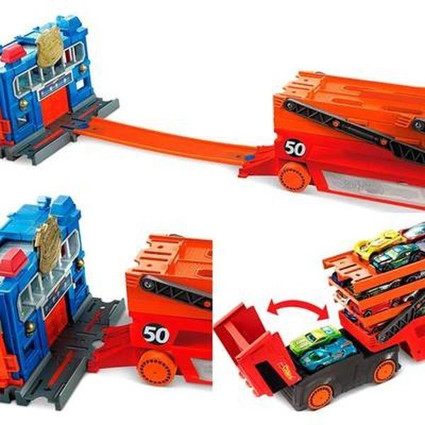 Грузовик-транспортер Hot Wheels GHR48 00-00145763 фото