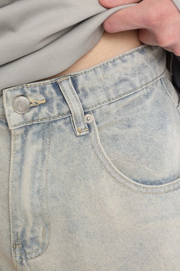 Джинсы baggy мужские цвет голубой W28 ЦБ-00292369 фото