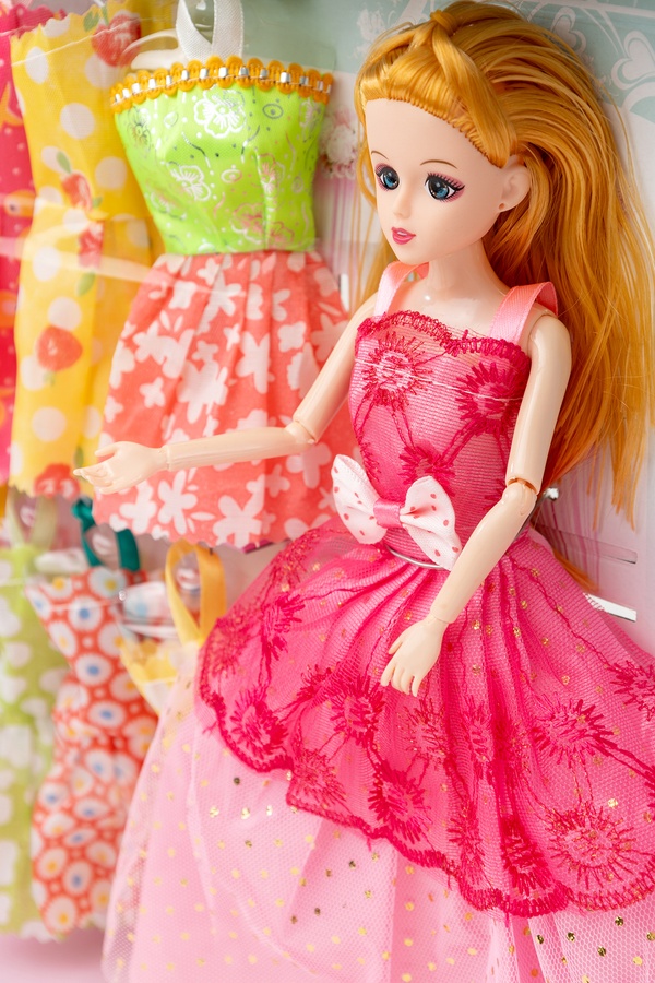 Лялька з вбранням колір різнокольоровий ЦБ-00240969 SKT000960977 фото