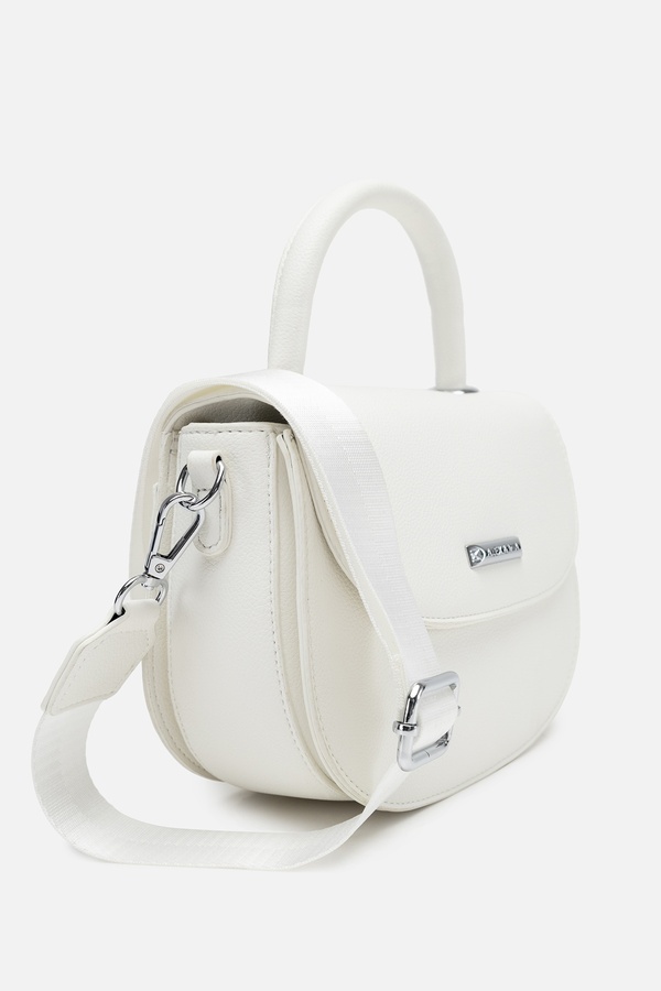 Жіноча сумка колір білий ЦБ-00246495 SKT000984694 фото