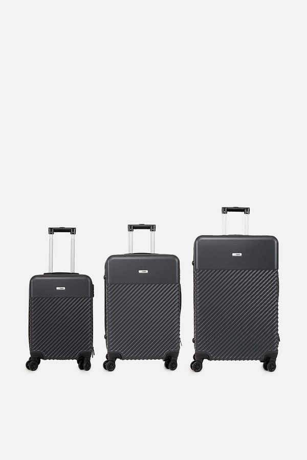 Мужской чемодан L цвет черный ЦБ-00249994 SKT000992430 фото
