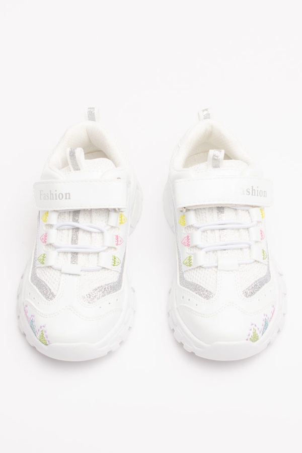 Кросівки на дівчинку 30 колір білий ЦБ-00141118 SKT000494382 фото