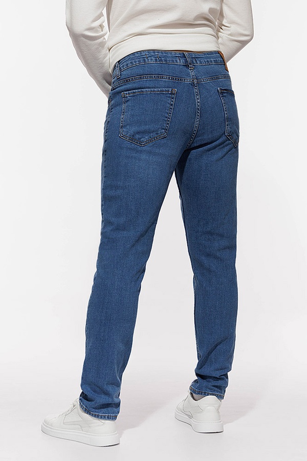 Чоловічі джинси регуляр 48 колір блакитний ЦБ-00213564 SKT000893973 фото