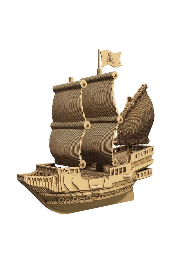 Картонный конструктор Cartonic 3D Puzzle PIRATE SHIP Cartonic CARTSHIP ЦБ-00289957 фото
