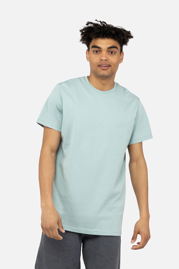 Чоловіча футболка з коротким рукавом 44 колір м'ятний ЦБ-00242135 SKT000963617 фото