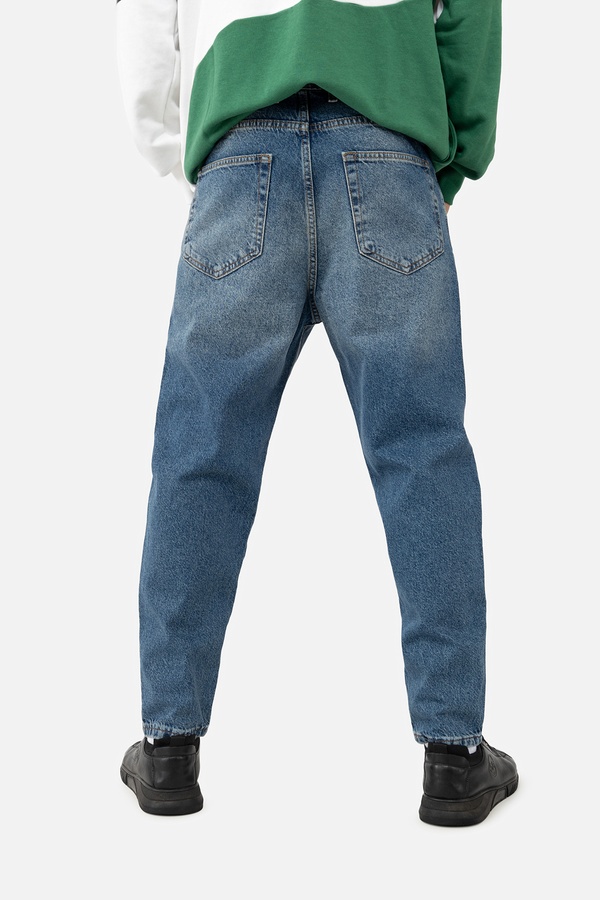 Чоловічі джинси carrot 56 колір синій ЦБ-00241652 SKT000962280 фото