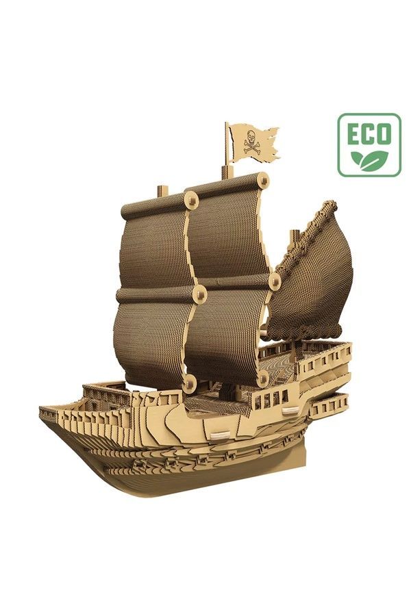 Картонный конструктор Cartonic 3D Puzzle PIRATE SHIP Cartonic CARTSHIP ЦБ-00289957 фото