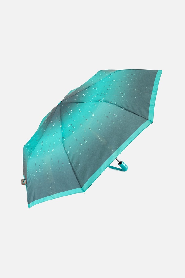 Жіноча напівавтоматична парасолька колір зелений ЦБ-00248851 SKT000990242 фото