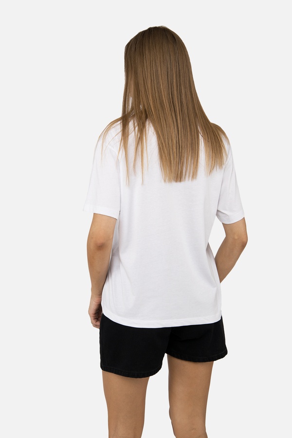 Женская футболка с коротким рукавом 44 цвет белый ЦБ-00253732