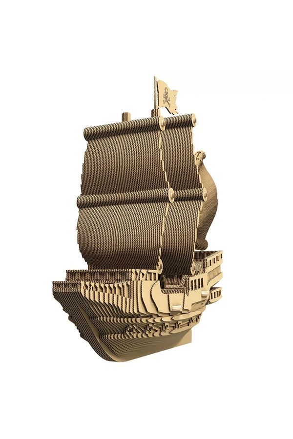 Картонный конструктор Cartonic 3D Puzzle PIRATE SHIP Cartonic CARTSHIP ЦБ-00289957 фото