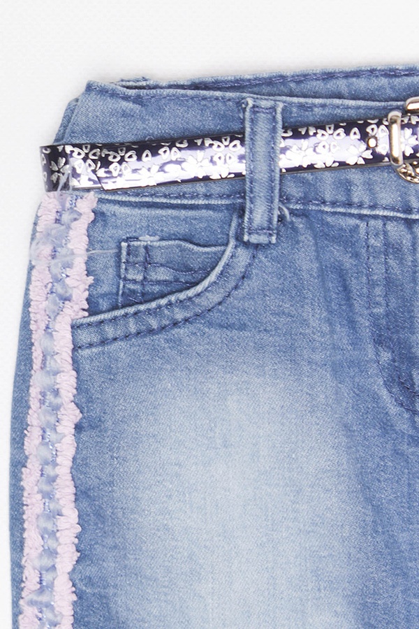 Джинсовая юбка для девочки 104 цвет синий ЦБ-00160559 SKT000543636 фото