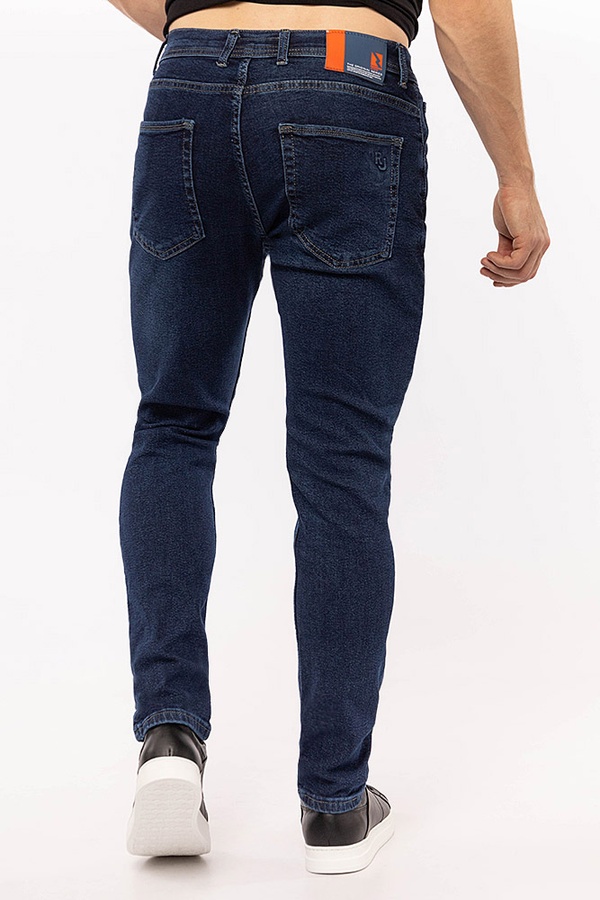 Чоловічі джинси 56 колір темно-синій ЦБ-00203074 SKT000873549 фото