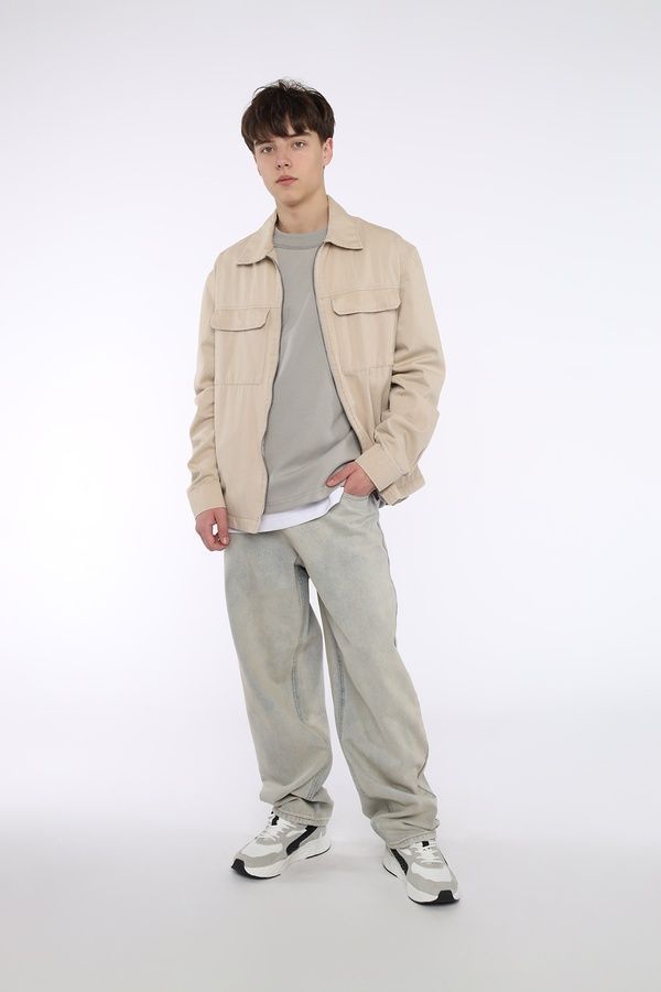Джинсы baggy мужские цвет голубой W28 ЦБ-00292369 фото