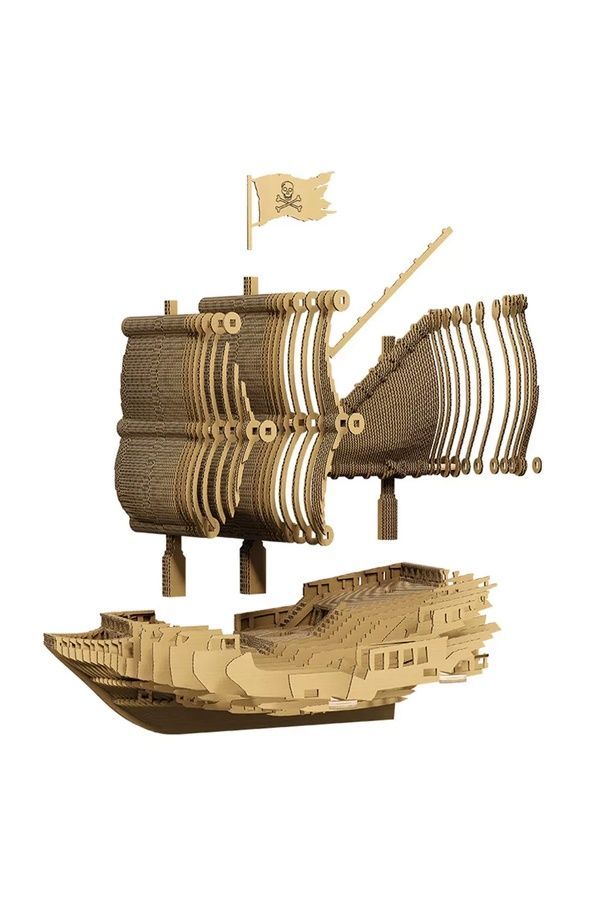 Картонный конструктор Cartonic 3D Puzzle PIRATE SHIP Cartonic CARTSHIP ЦБ-00289957 фото