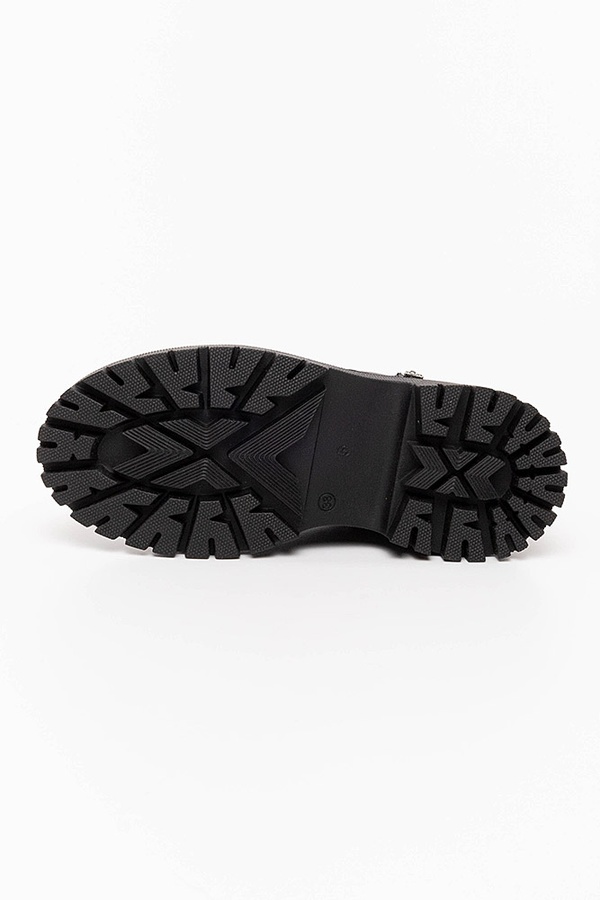 Жіночі черевики 39.5 колір чорний ЦБ-00195500 SKT000857366 фото