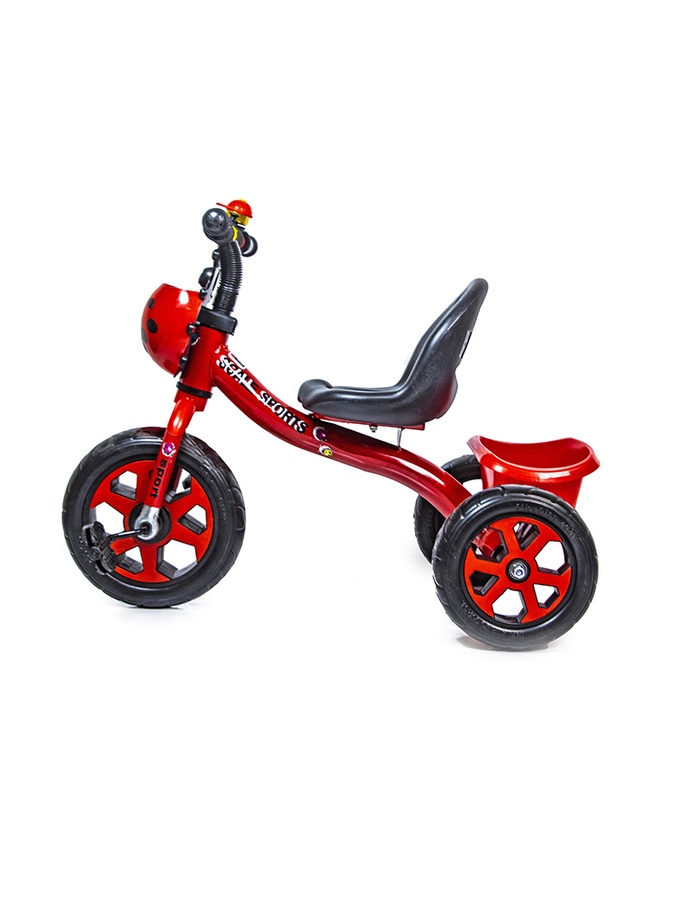 Дитячий триколісний велосипед колір червоний ЦБ-00226656 SKT000924657 фото