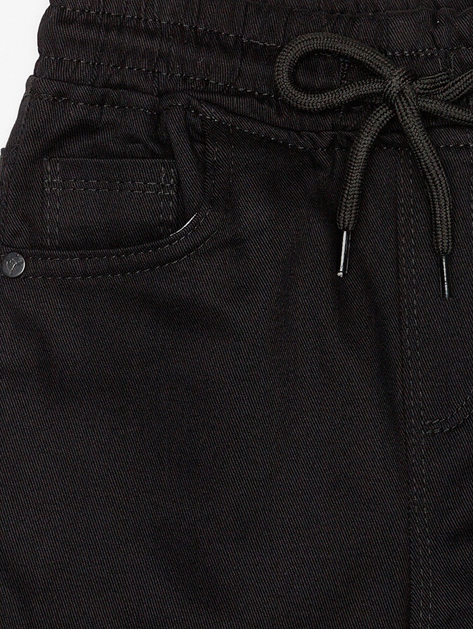 Штани на хлопчика на резинці 116 колір чорний ЦБ-00221440 SKT000912385 фото