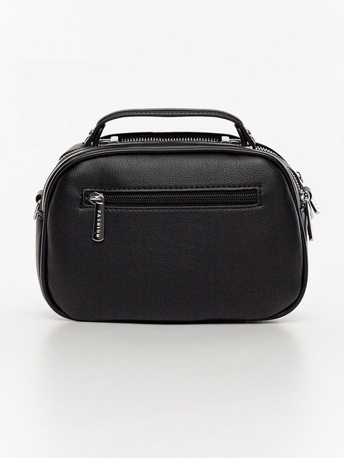Жіноча сумка крос-боді колір чорний ЦБ-00216820 SKT000901457 фото