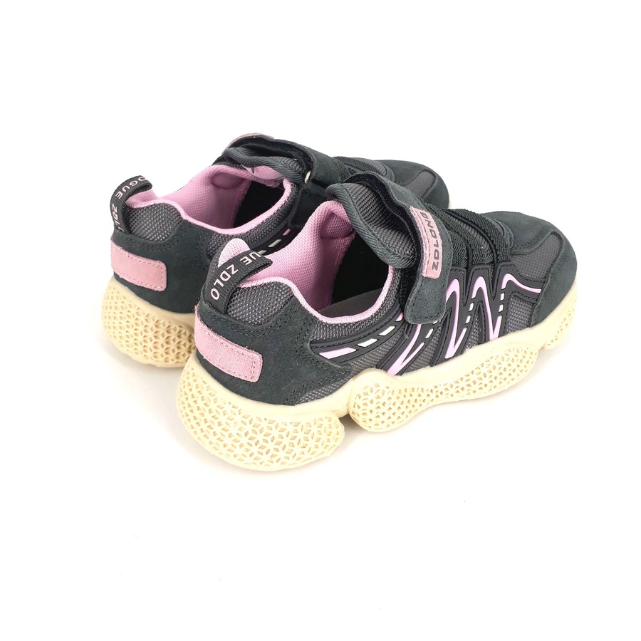 Кросівки для дівчинки зі світлою підошвою 31 колір сірий ЦБ-00125960 SKT000473524 фото