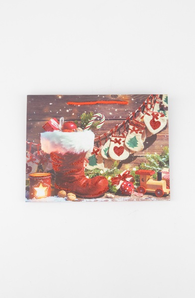 Пакет "Щасливого різдва" колір різнокольоровий ЦБ-00235518 SKT000946218 фото