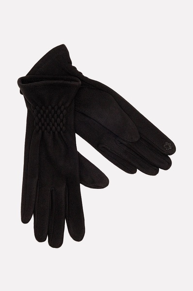 Женские перчатки цвет черный ЦБ-00197560 SKT000862053 фото
