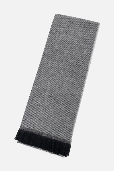 Чоловічий шарф One колір сірий ЦБ-00232231 SKT000938095 фото