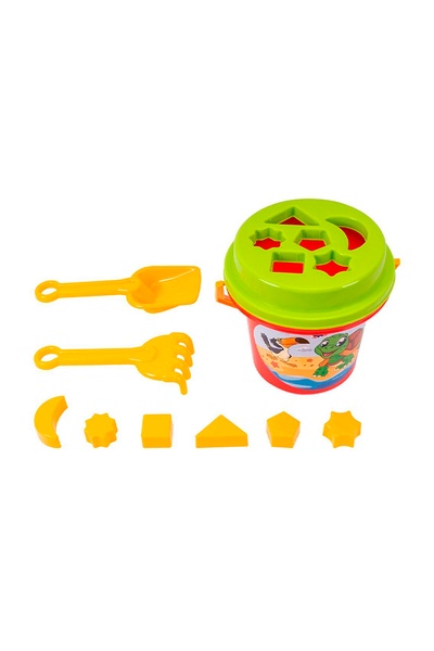 Іграшка - "Набір пісочний Розумний малюк" колір різнокольоровий ЦБ-00244894 SKT000980057 фото