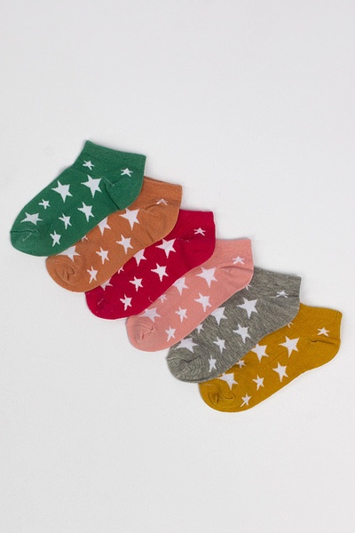 Набір шкарпеток на дівчинку 31-34 колір різнокольоровий ЦБ-00169984 SKT000569185 фото