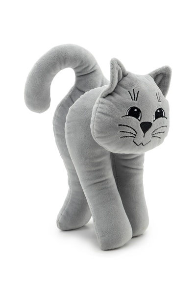М'яка іграшка Котик "Коржик" колір сірий ЦБ-00236520 SKT000952431 фото