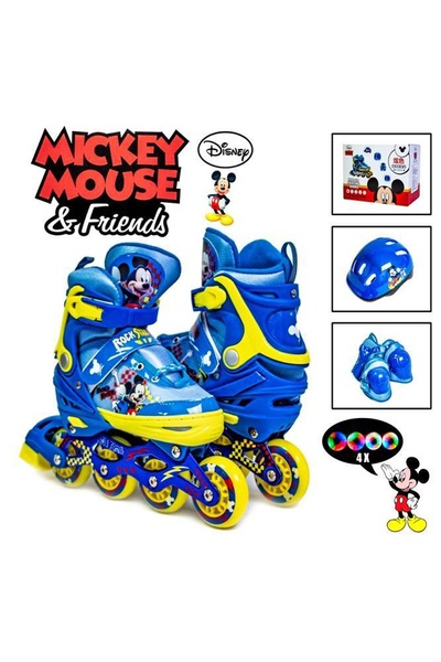 Комплект "Ролики Disney" цвет синий ЦБ-00162653 SKT000551721 фото