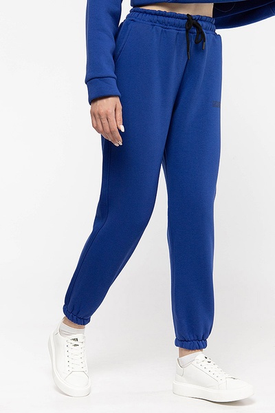 Жіночі спортивні штани 52 колір синій ЦБ-00204871 SKT000877113 фото