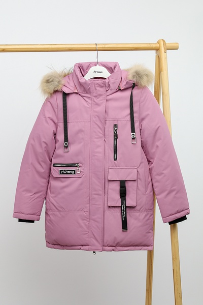 Куртка для дівчинки 158 колір бузковий ЦБ-00221482