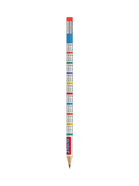 Простой карандаш-подсказка "Таблица умножения" цвет разноцветный ЦБ-00222738 SKT000915825 фото