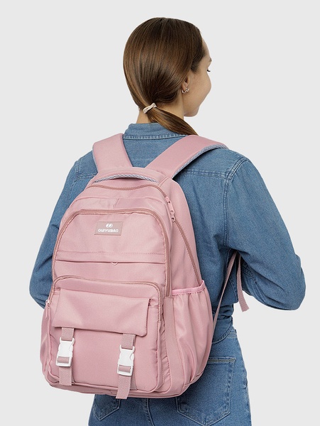 Жіночий спортивний рюкзак колір рожевий ЦБ-00207000 SKT000882188 фото