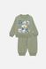 Костюм з штанами для хлопчика 68 колір оливковий ЦБ-00243100 SKT000966953 фото 1