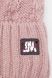 Комплект шапка-шарф на дівчинку 42-44 колір пудровий ЦБ-00206095 SKT000879712 фото 2