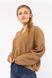 Жіночий пуловер 46 колір бежевий ЦБ-00194408 SKT000854097 фото 1