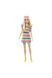 Лялька "Модниця" з брекетами у смугастій сукні колір різнокольоровий ЦБ-00215178 SKT000898000 фото 1