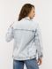 Жіноча джинсова куртка 40 колір блакитний ЦБ-00219139 SKT000906399 фото 3