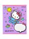 Тетрадь в косу линию 12 листов Hello Kitty цвет разноцветный ЦБ-00197344 SKT000860980 фото 5
