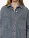 Жіноча джинсова сорочка регуляр 42 колір сірий ЦБ-00214159 SKT000895813 фото 2