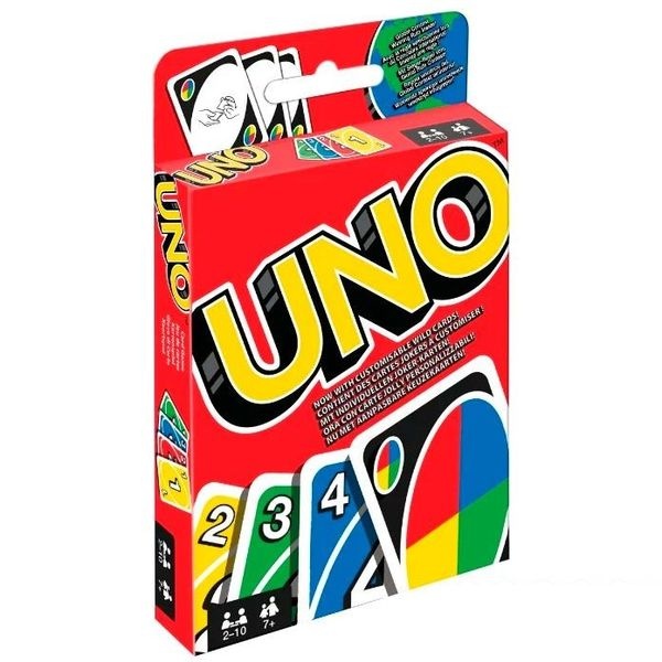 Карткова гра "UNO" колір різнокольоровий 00-00092940 SKT000115028 фото